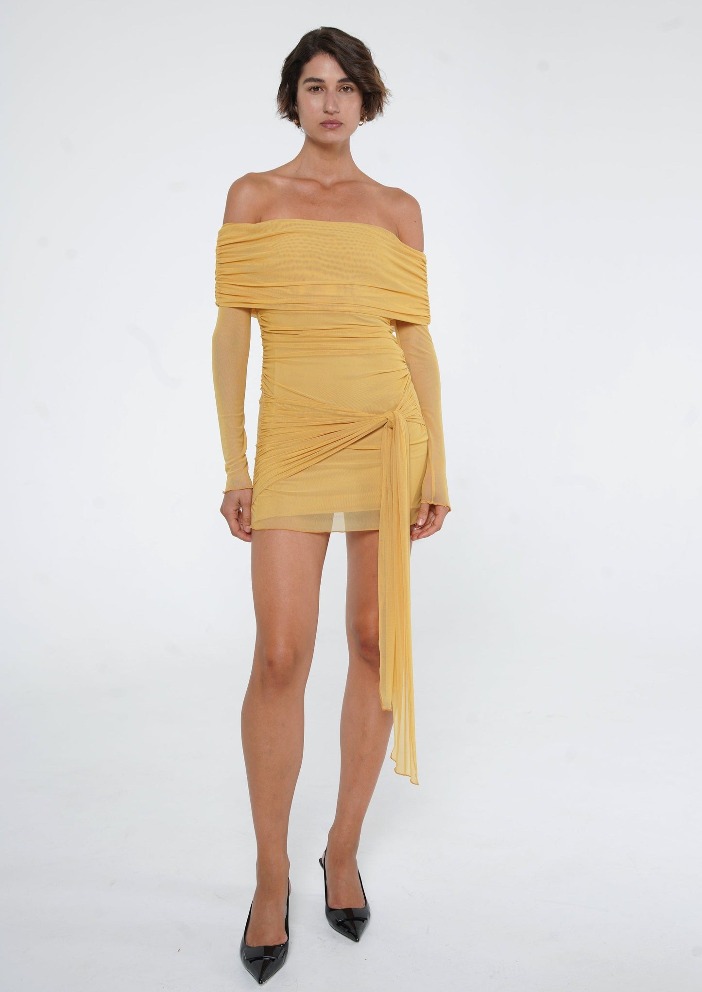 Benni Yasmin Off Shoulder Mini Dress