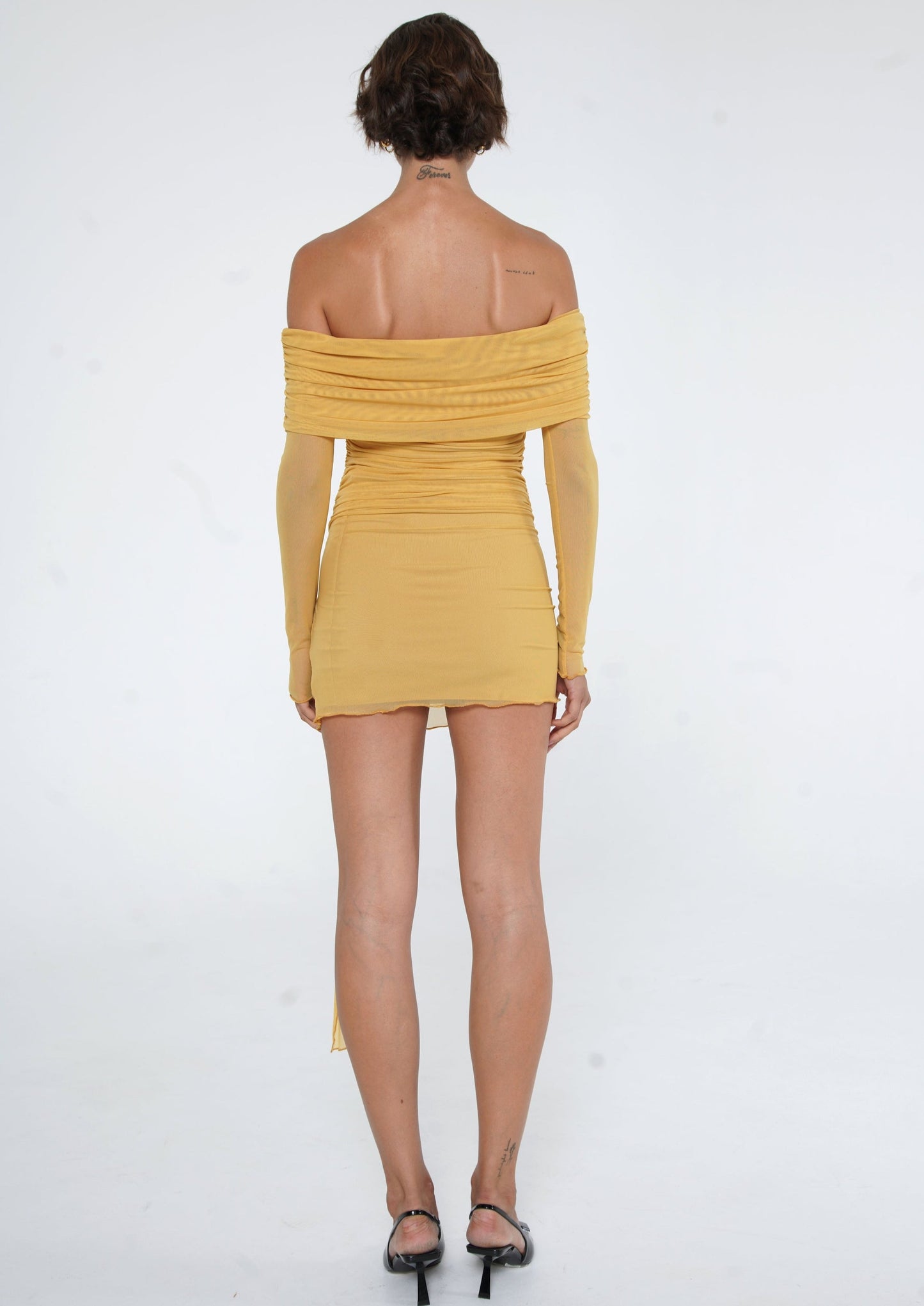 Benni Yasmin Off Shoulder Mini Dress