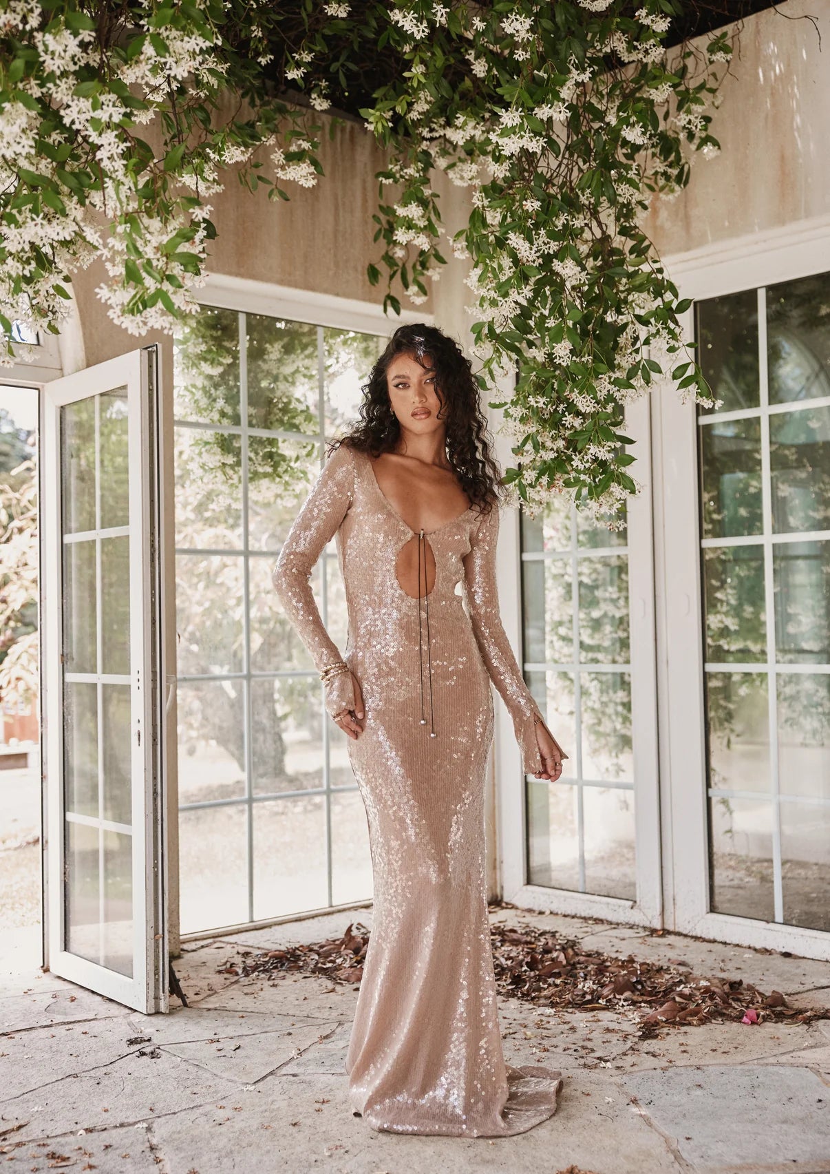 16Arlington Solaris Gown in Smoke