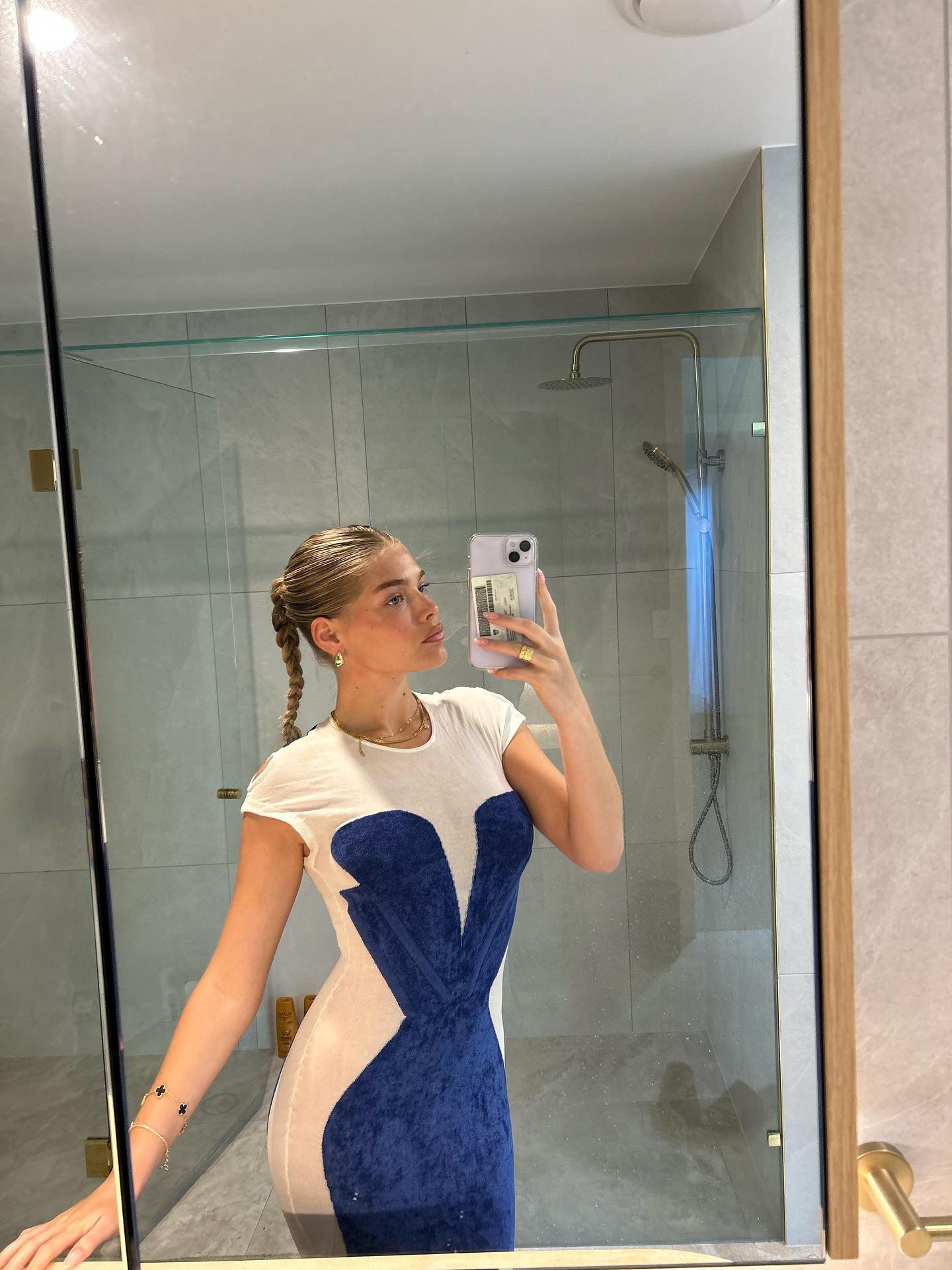 Dion Lee Nille Intarsia Dress