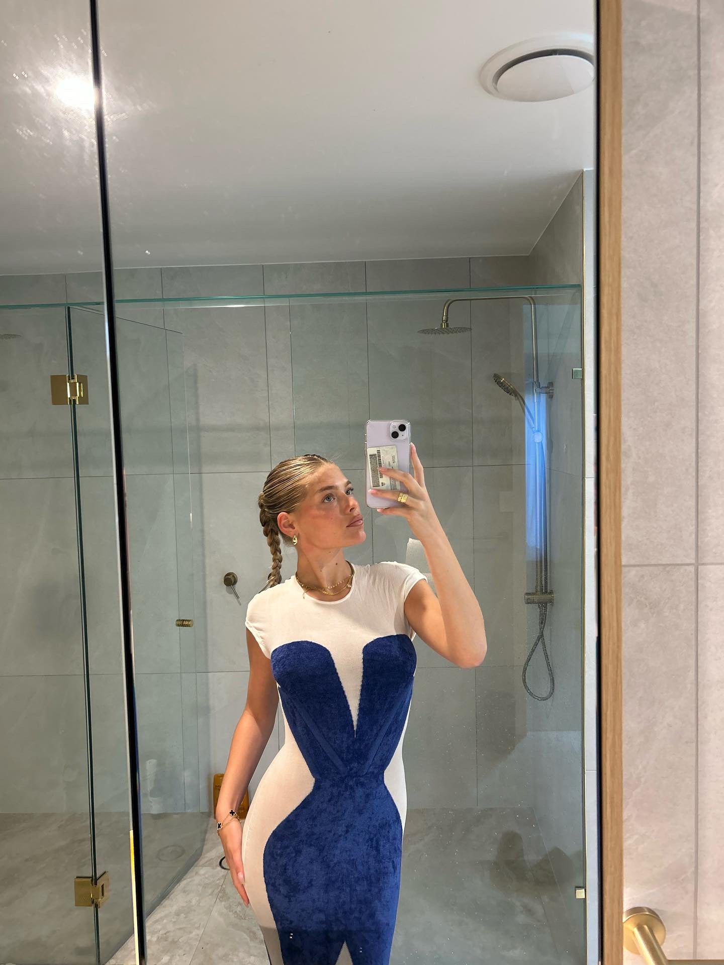 Dion Lee Nille Intarsia Dress