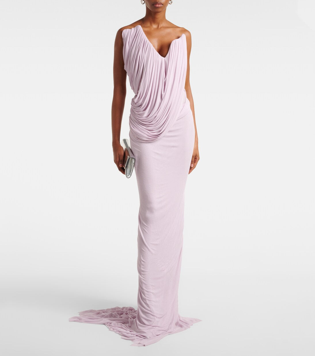 Maticevski Systema Draped Jersey Gown