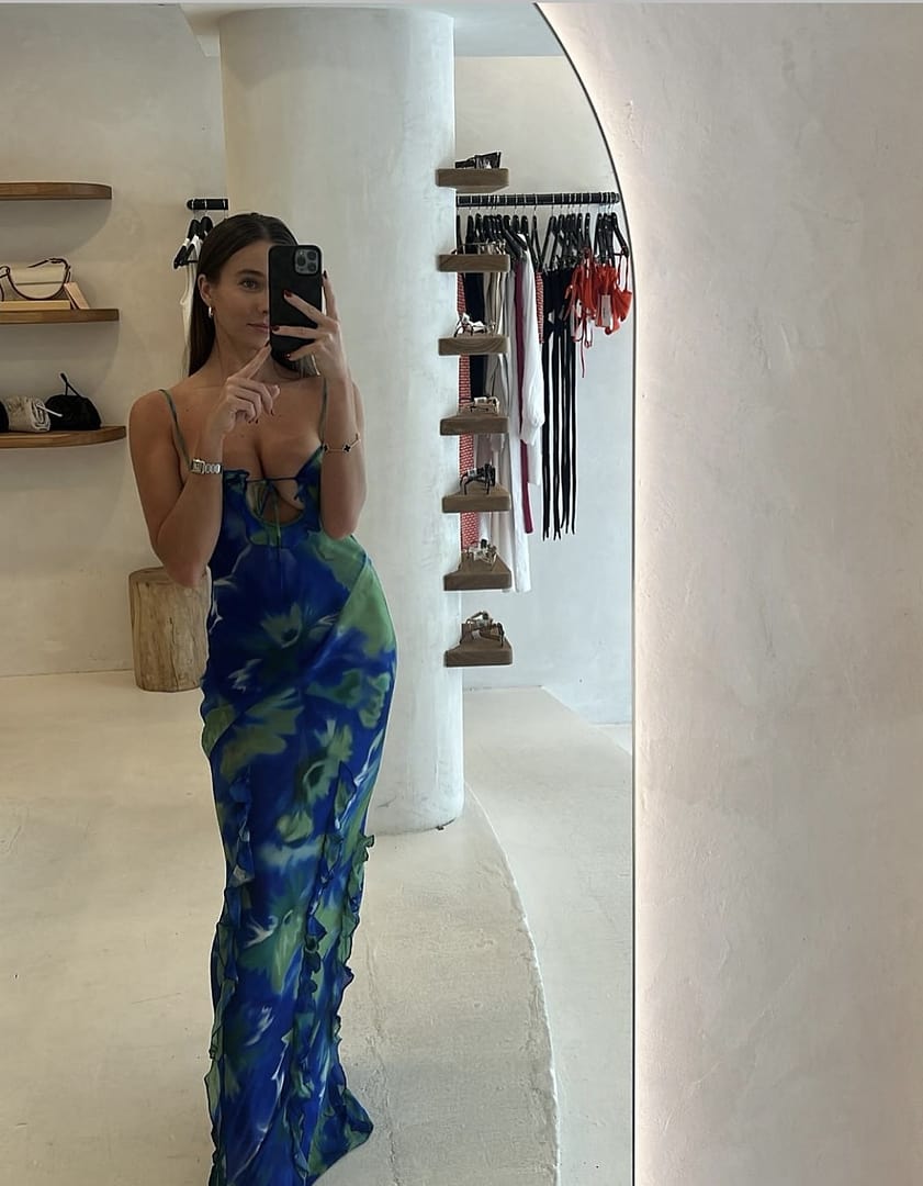 Isabelle Quinn Kyra Ruffle Maxi