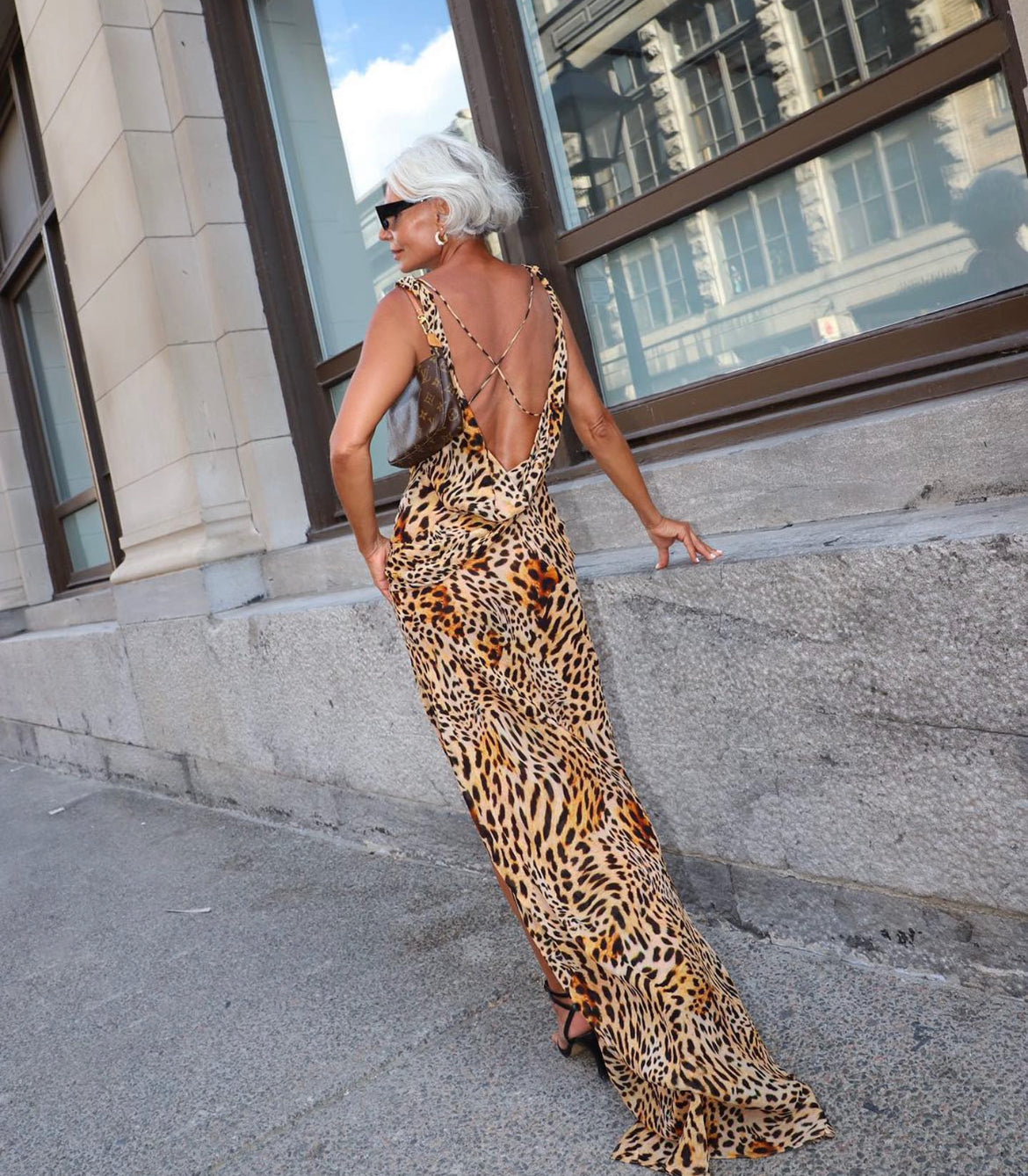 Rat & Boa Laviza Dress Animal Print – No Basics Designer Hire